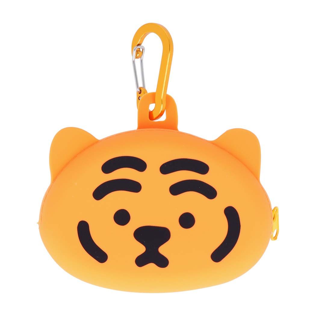 シリコンポーチ MUZIK TIGER　ムジークタイガー ミニポーチ 韓国　SNS サンスター文具 A