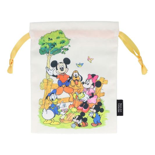 ミッキーマウス グッズ きんちゃく キャラクター 巾着袋