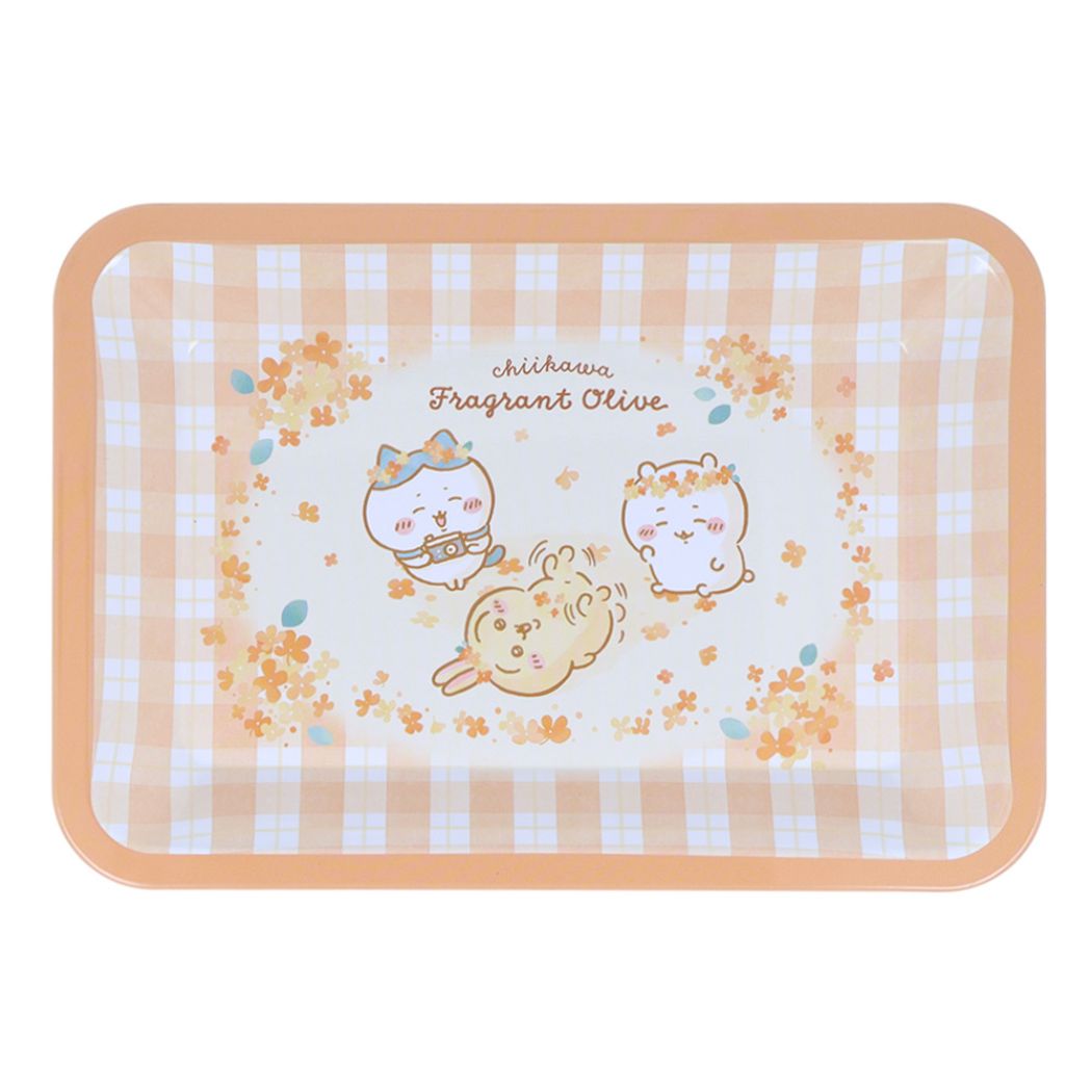 ちいかわ グッズ 卓上収納 キャラクター ペントレー オレンジ