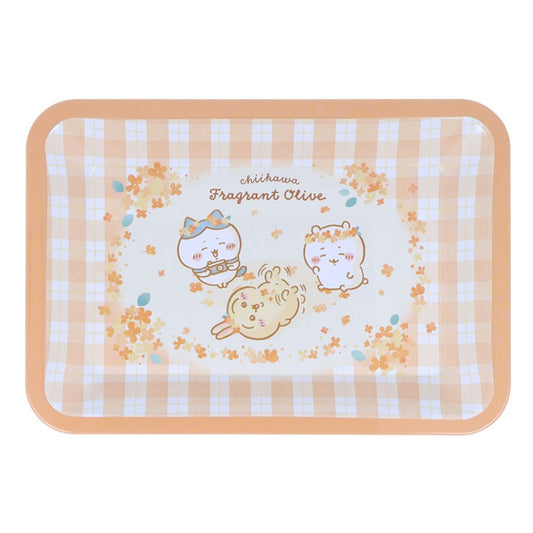 ちいかわ グッズ 卓上収納 キャラクター ペントレー オレンジ