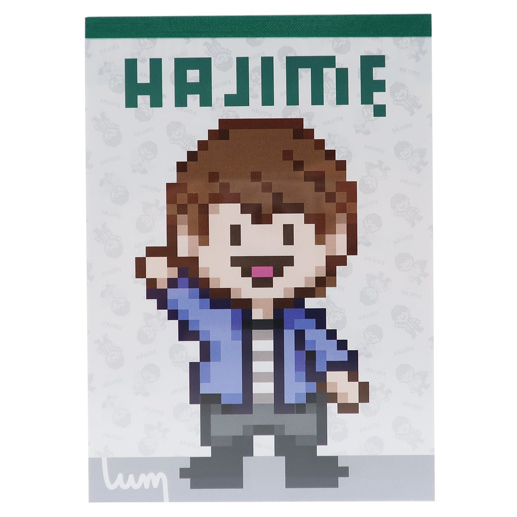 メモ帳 UUUM ウーム A6 メモパッド YouTuber はじめしゃちょー 新学期準備雑貨 文具 キャラクター グッズ プレゼ