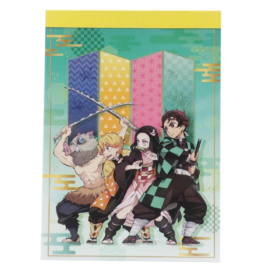 鬼滅の刃 アニメキャラクター メモ帳 ミニ ミニメモ Aタイプ 少年ジャンプ プレゼント 男の子 女の子 ギフト