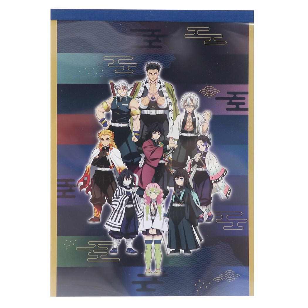 鬼滅の刃 A6 メモ メモ帳 Bタイプ 少年ジャンプ アニメキャラクター プレゼント 男の子 女の子 ギフト