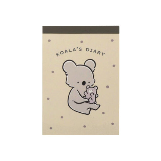 メモ帳 コアラ絵日記 ミニミニメモ お気に入り 新入学 サンスター文具