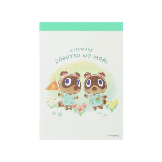 メモ帳 あつまれどうぶつの森 メモミニ ミニミニメモ つぶきち＆まめきち 新学期準備文具 かわいい
