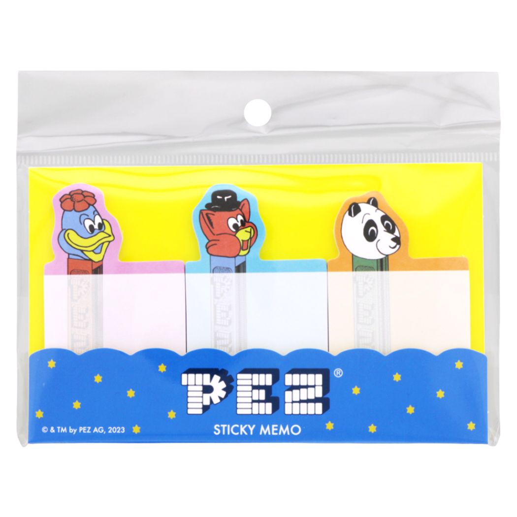 ダイカット付箋 ペッツ PEZ 付箋 お菓子パッケージ サンスター文具