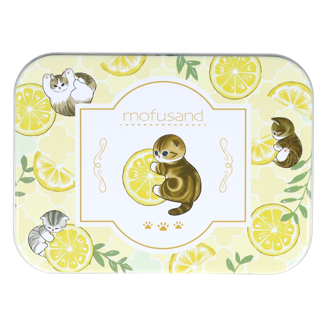 モフサンド 缶入りメモ メモ帳 レモンティー mofusand キャラクター