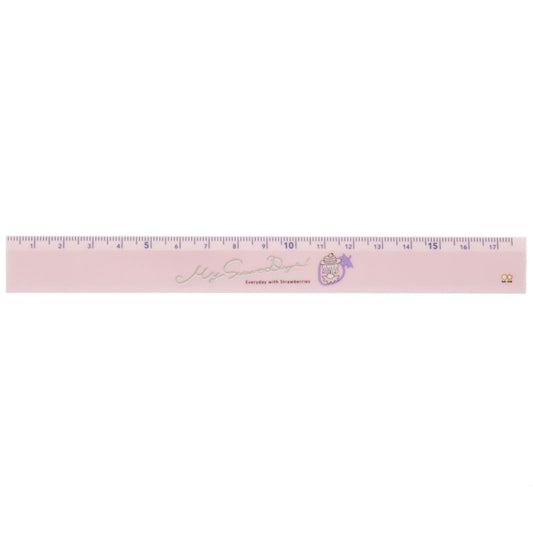 ものさし 17cm ぴったり 定規 MY SWEET DAYS ストロベリー 新入学 新学期準備文具 プレゼント 男の子 女の子 ギフ