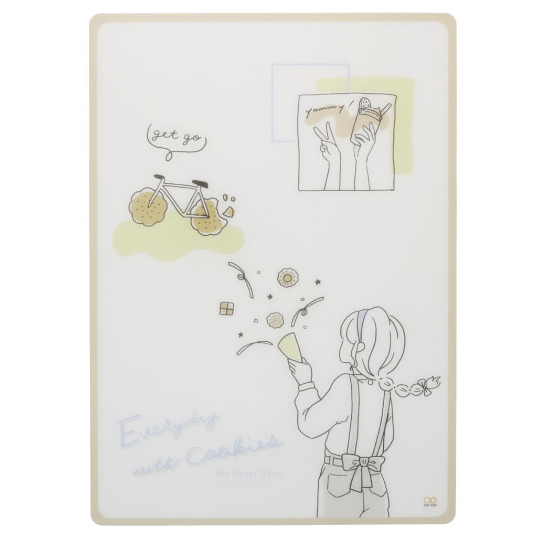 デスクパッド 下敷き MY SWEET DAYS クッキー 新入学 サンスター文具 プレゼント 男の子 女の子 ギフト