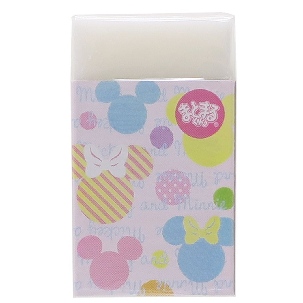 まとまるくんケシゴム ミッキー＆ミニー 消しゴム ディズニー 4211448 サンスター文具 新学期 準備 かわいい グッズ プレゼント