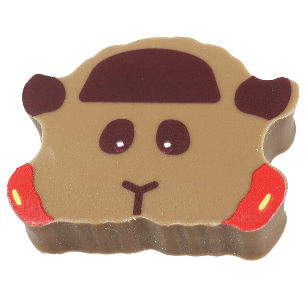 PUIPUIモルカー グッズ 消しゴム キャラクター ダイカット ケシゴム テディ プイプイモルカー プレゼント 男の子 女の子 ギフ