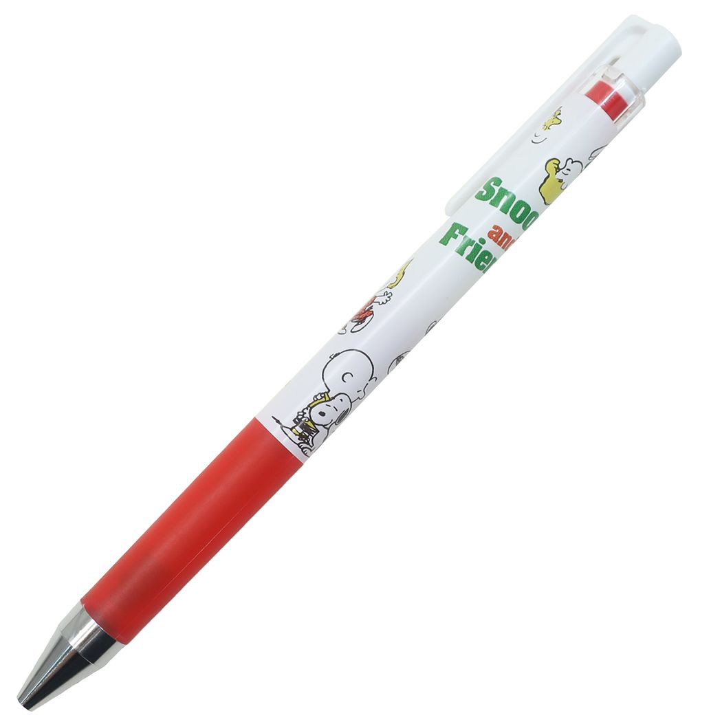 スヌーピー ピーナッツ キャラクター カラーゲル ボールペン JUICE UP 0.4mm レッド サンスター文具 プレゼント 男の子