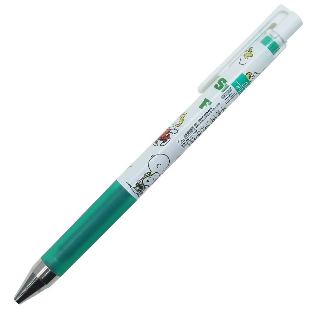 カラーゲル ボールペン スヌーピー JUICE UP 0.4mm グリーン ピーナッツ サンスター文具 小学生 中学生 高校生 プレゼント
