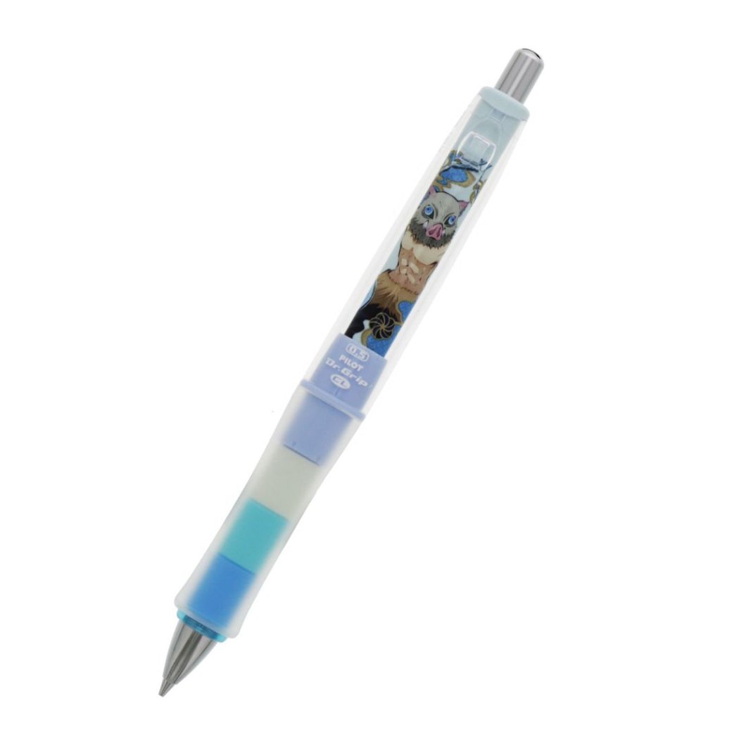 鬼滅の刃 ドクターグリップ 0.5mm プレイボーダー シャーペン 嘴平伊之助 少年ジャンプ サンスター文具 新入学 新学期準備文具 中学生 高校生