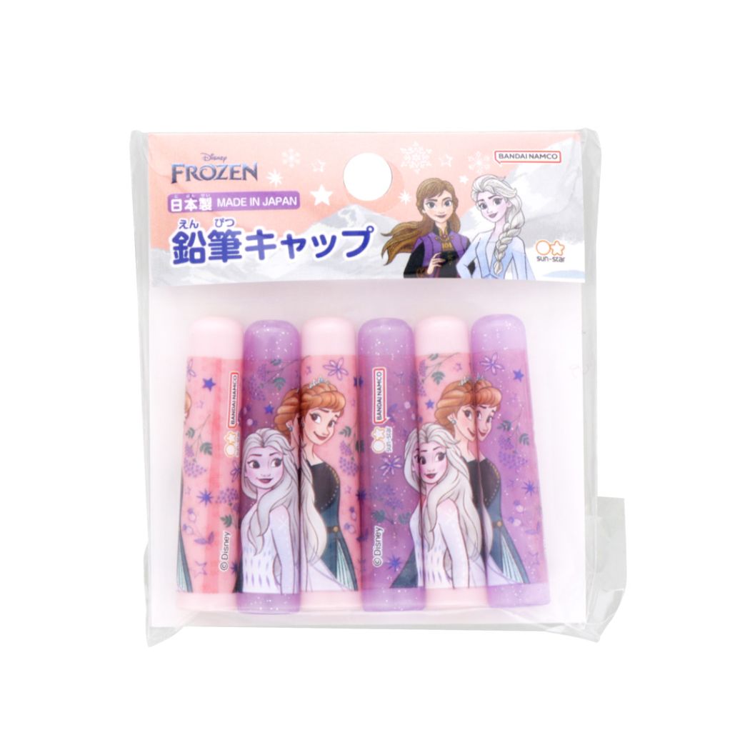 アナと雪の女王 グッズ 鉛筆キャップ キャラクター えんぴつカバー6本セット 新入学 プレゼント 男の子 女の子 ギフト