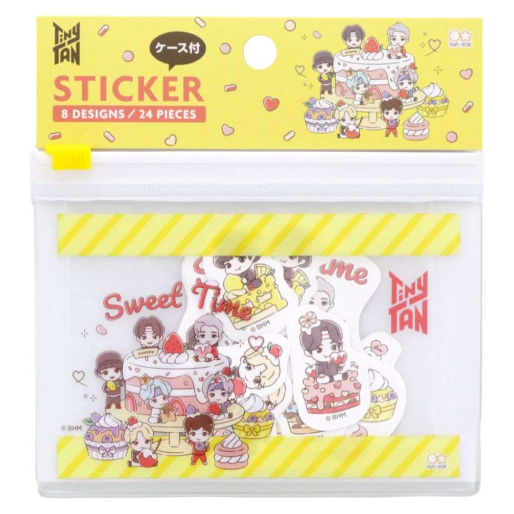 タイニータン 商品 フレークシール TinyTAN キャラクター プレゼント 男の子 女の子 ギフト