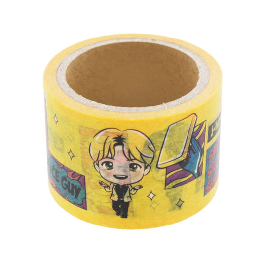 タイニータン 30mmマステ マスキングテープ Butter イエロー TinyTAN キャラクター