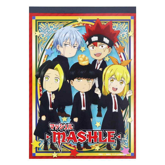 ステッカー付メモ マッシュル -MASHLE- メモ帳 サンスター文具 D