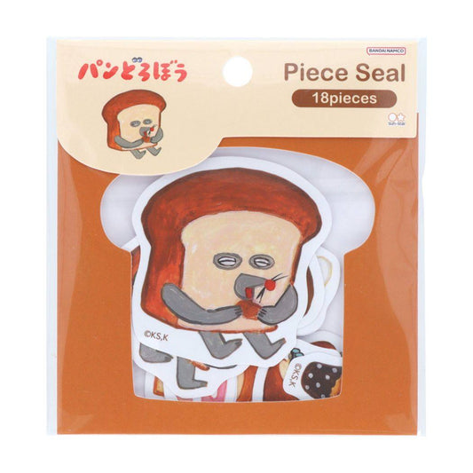 フレークシール パンどろぼう ピースシール A デコシール