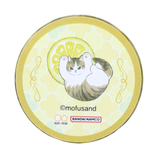 モフサンド 透明マスキングテープ mofusand マスキングテープ キャラクター レモンティー