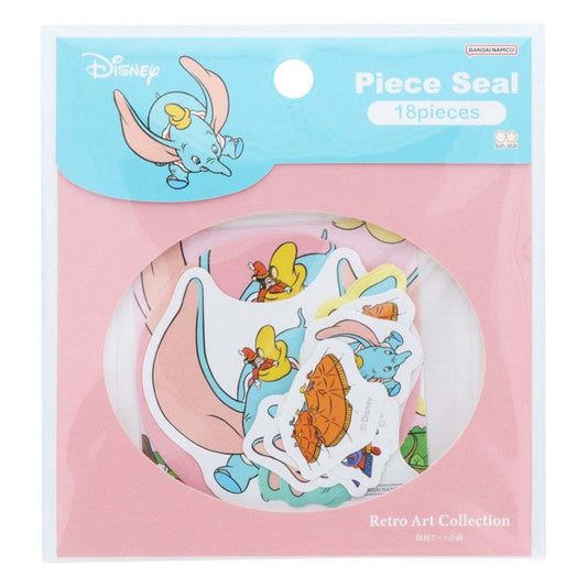 ダンボ フレークシール ピースシール DC レトロダンボ ディズニー サンスター文具