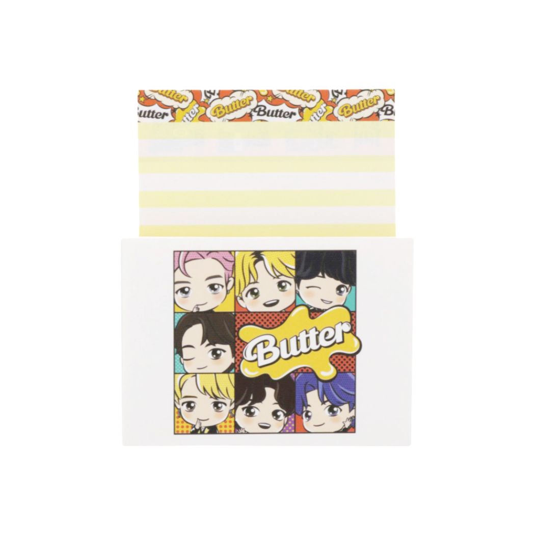タイニータン ミニレターセット 手渡し手紙セット Butter ホワイト 新入学 TinyTAN キャラクター