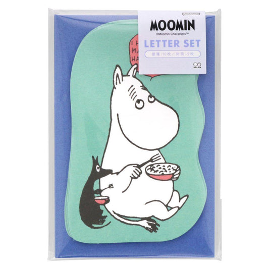 ムーミン グッズ レターセット 北欧 キャラクター ダイカットレターセット
