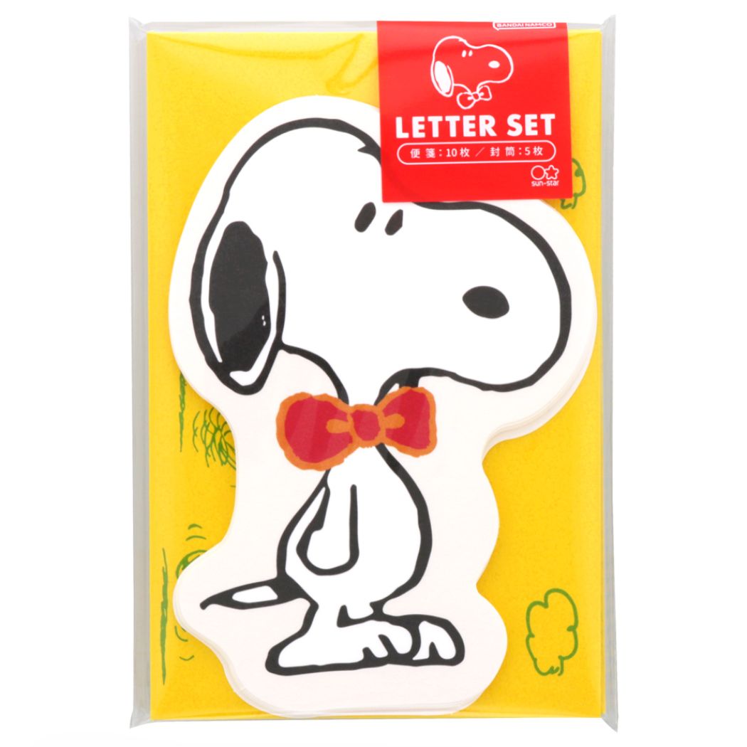 スヌーピー ピーナッツ キャラクター 手紙セット ダイカットレターセット PEANUTS PLAY WITH COLORS4 ジャンプ