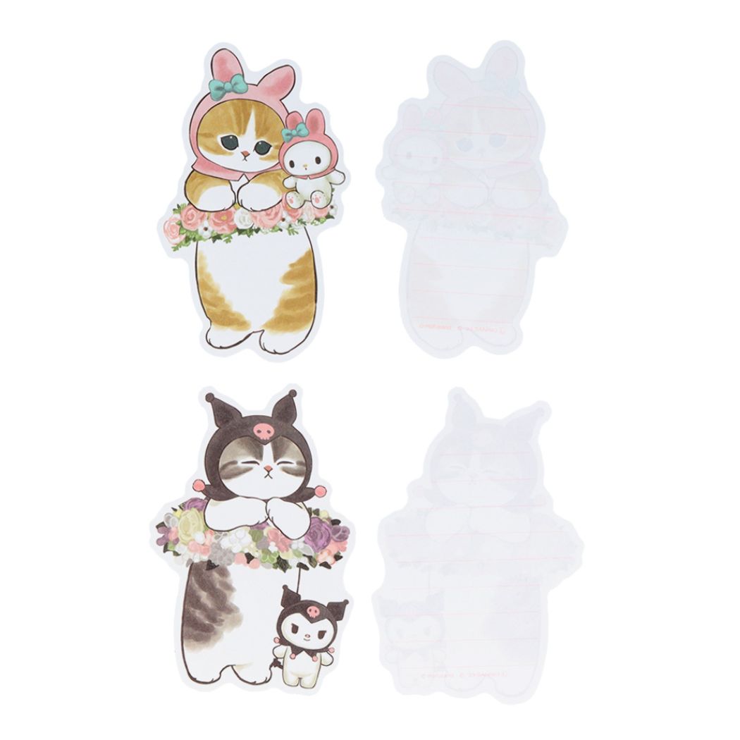 モフサンド mofusand キャラクター レターセット/お手紙セット ダイカットミニレター