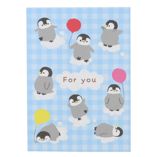 ぽち袋 お年玉ポチ袋4枚レギュラーサイズAセット For you ペンギン ステッドファスト