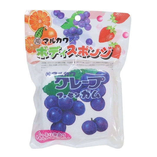 ボディスポンジ フーセンガム バス用品 お菓子パッケージ サンタン