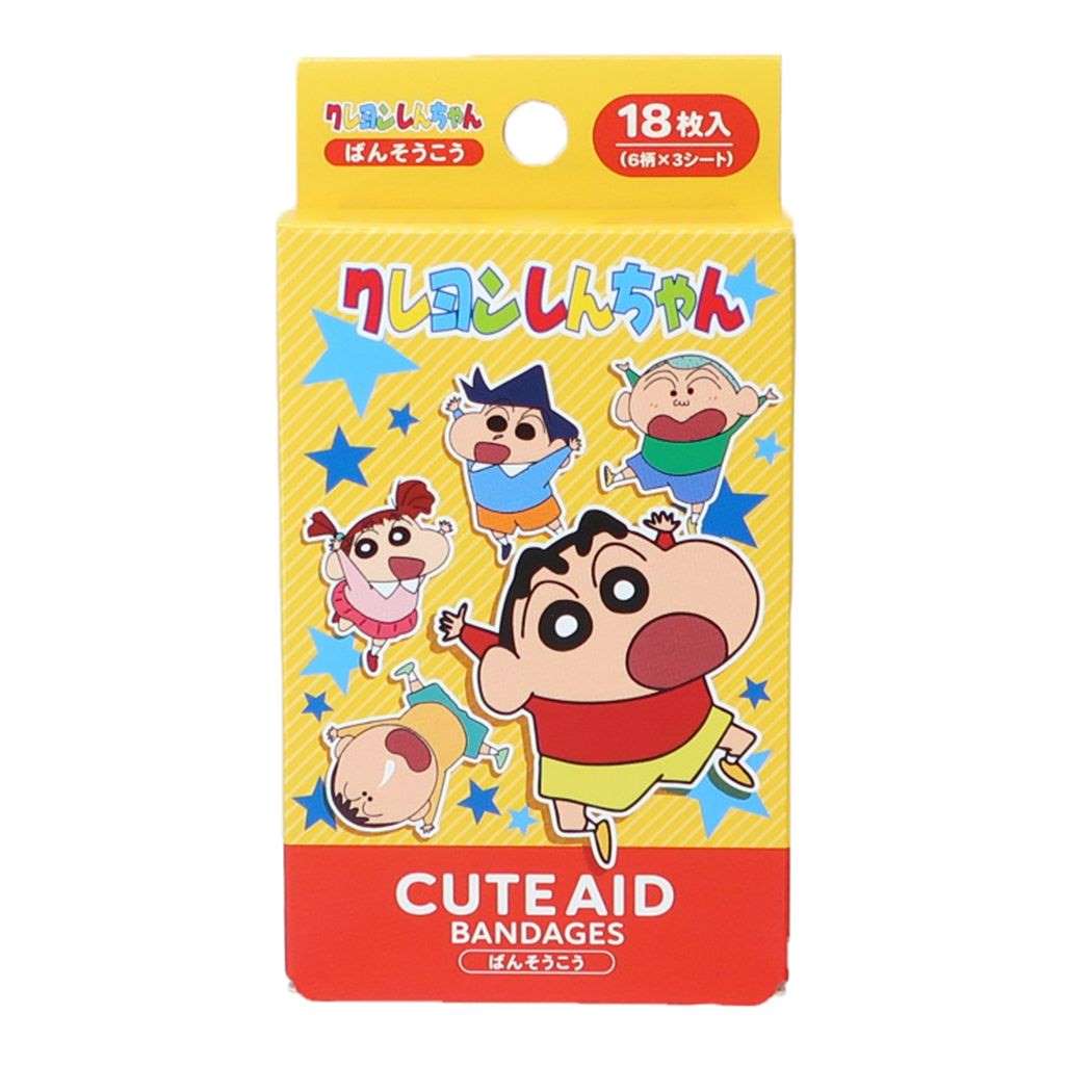 クレヨンしんちゃん 絆創膏 ばんそうこう しんのすけ サンタン