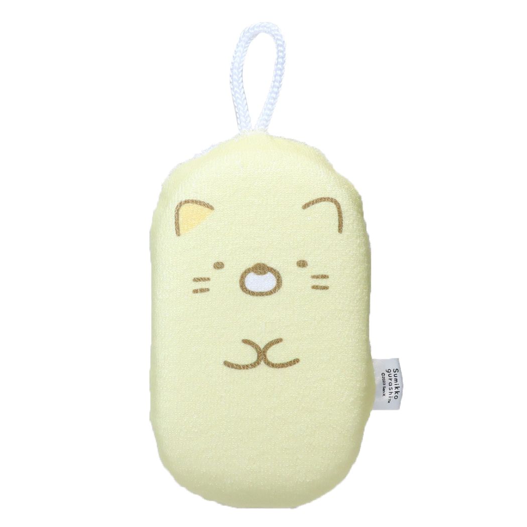 すみっコぐらし キャラクター バス用品 ボディスポンジ ねこ サンエックス