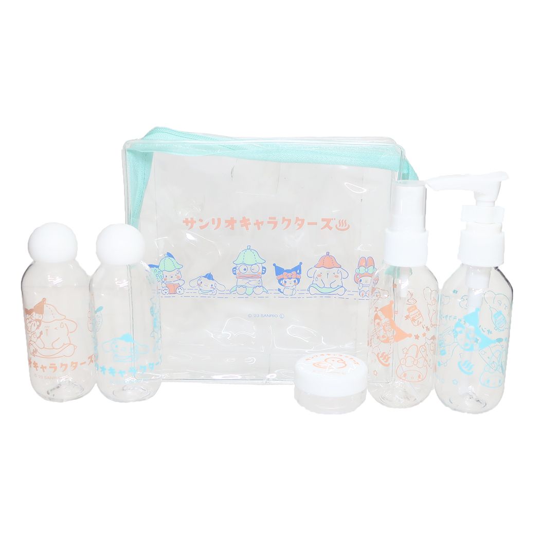 旅行ポーチ サンリオキャラクターズ トラベルポーチ サウナ柄 サンリオ