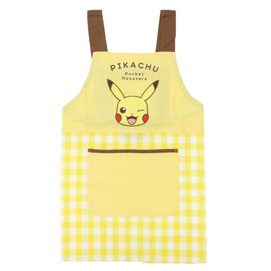 ポケットモンスター ポケモン キャラクター 子供用エプロン 子ども用エプロン 130cm ピカチュウ
