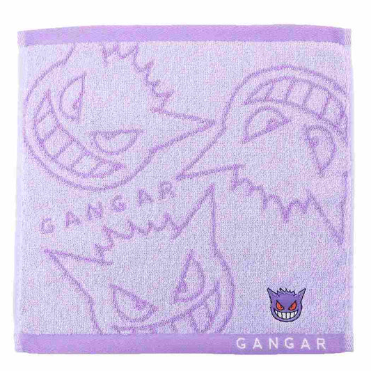 ポケットモンスター キャラクター ミニタオル ジャガードハンカチタオル ゲンガー ポケモン