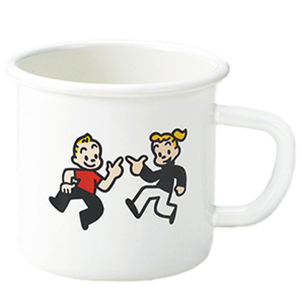 オサムグッズ Osamu Goods キャラクター マグカップ ホーローマグカップ ジャック＆ジル