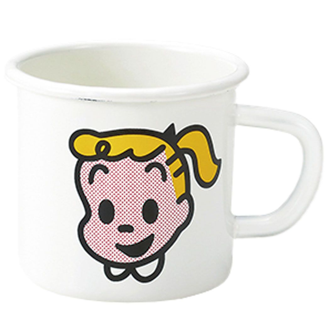 オサムグッズ キャラクター マグカップ ホーローマグカップ フェイス ジル Osamu Goods