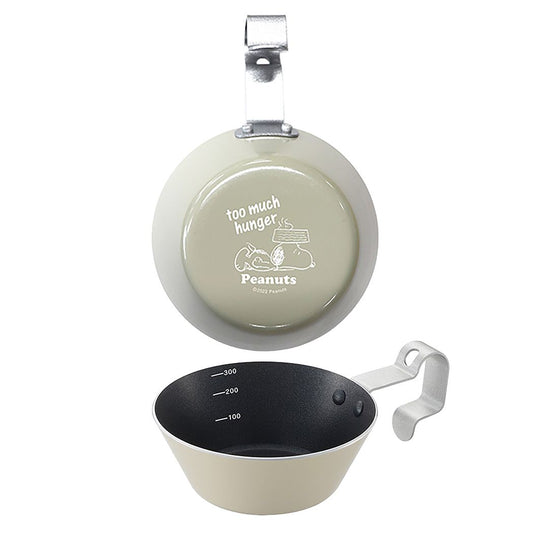 スヌーピー 調理器 クッキングシェラカップ ベージュ ピーナッツ タマハシ