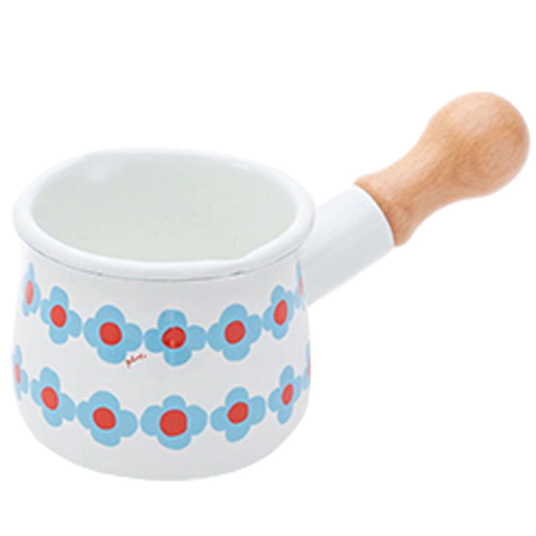 調理器 プルーン Plune. ホーロープチミルクパン WT OHANA 堀内映子