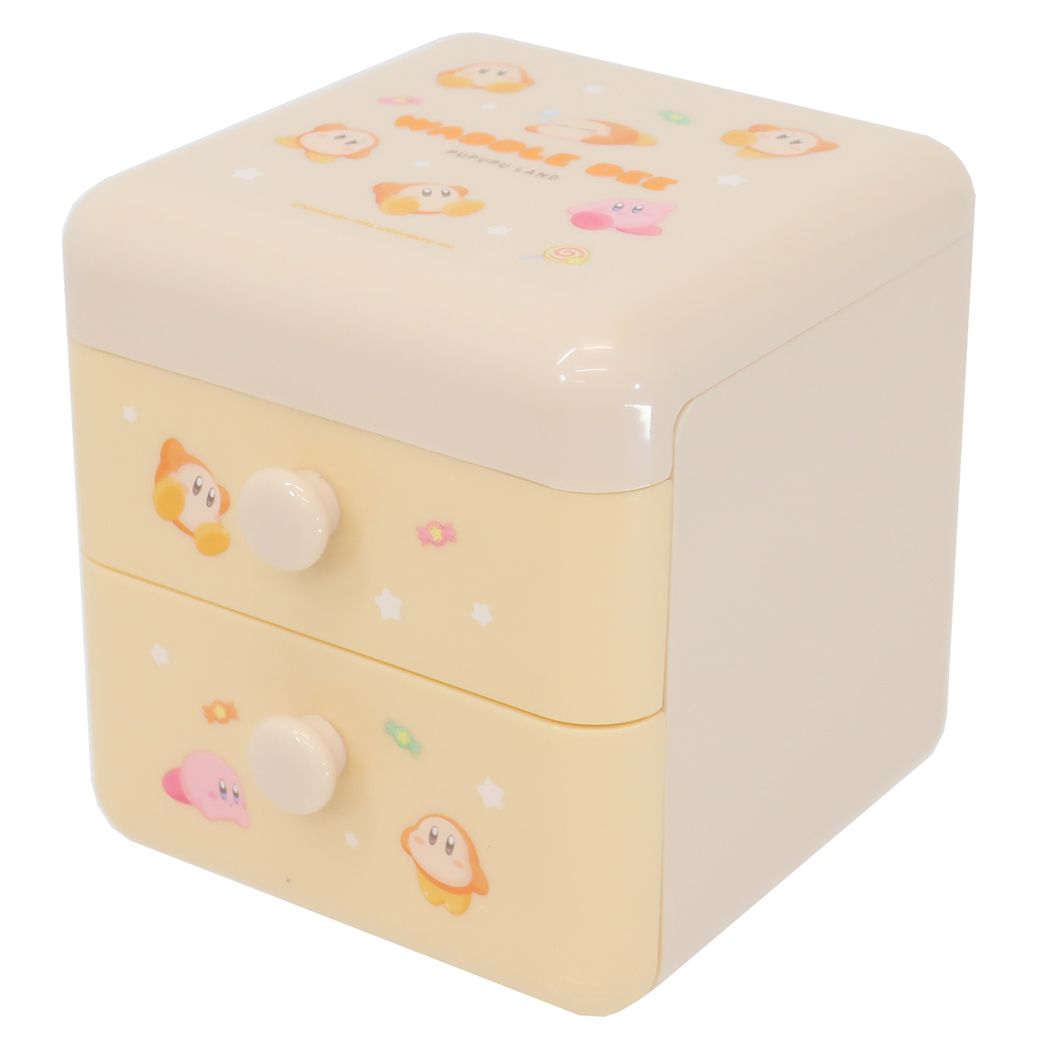 星のカービィ 2段チェスト 卓上収納 キャラクター ミルキーカラーズ ワドルディ
