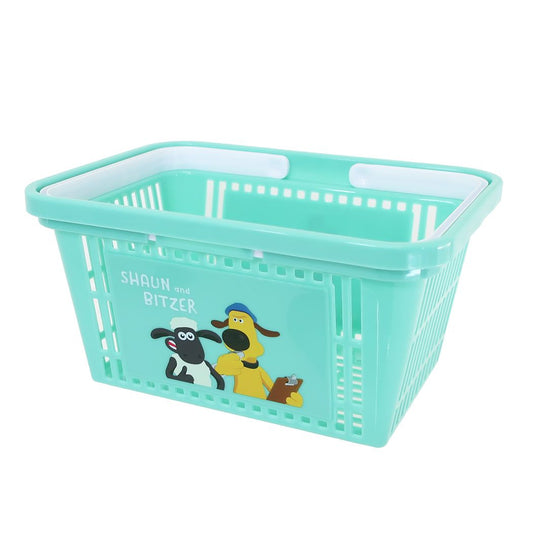 ひつじのショーン キャラバスケット　収納用品 キャラクター ショーン＆ビッツァー