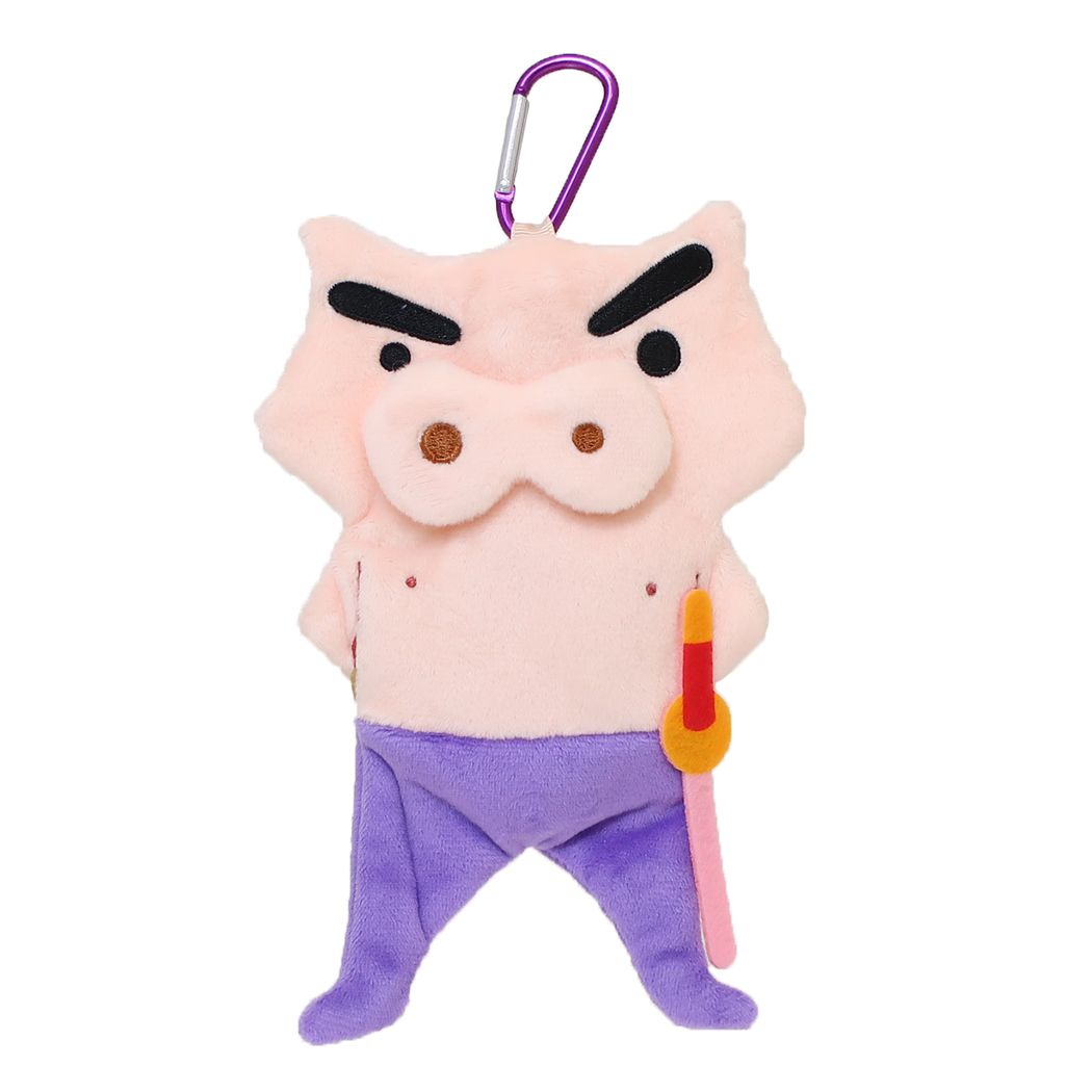 クレヨンしんちゃん アニメキャラクター ミニポーチ ダイカットフラットポーチ ぶりぶりざえもん
