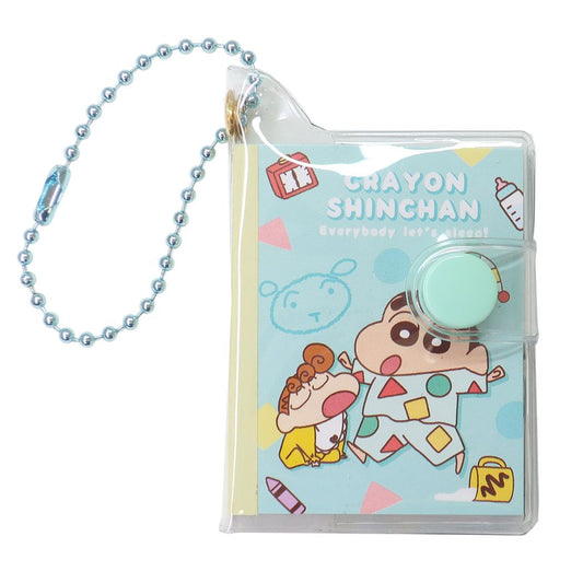 クレヨンしんちゃん アニメキャラクター キーチェーン ミニノートキーホルダー パジャマ