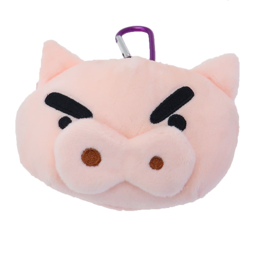 クレヨンしんちゃん カラビナ付きぬいぐるみファスナーマスコット マスコット アニメキャラクター ぶりぶりざえもん