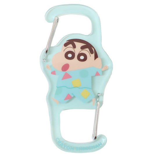 クレヨンしんちゃん グッズ キーホルダー アニメキャラクター ツインカラビナホルダー