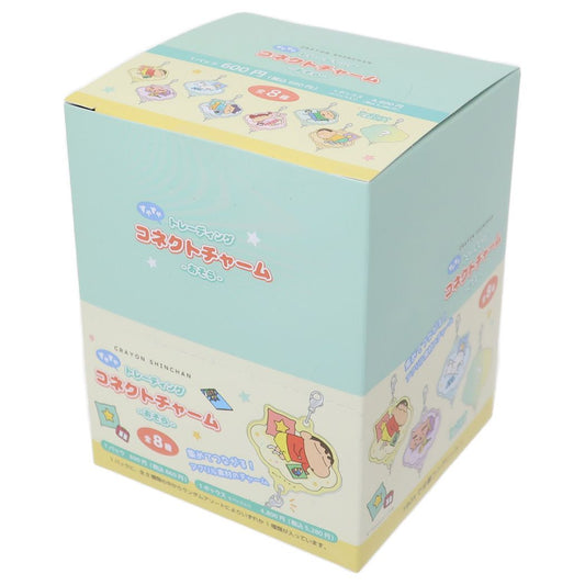 クレヨンしんちゃん グッズ キーホルダー アニメキャラクター すやすやトレーディングコネクトチャーム 全8種 8個入セット