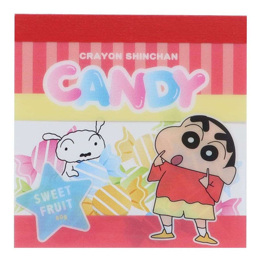 クレヨンしんちゃん メモ帳 パッケージ風レイヤーミニメモ ミニミニメモ キャンディ ティーズファクトリー