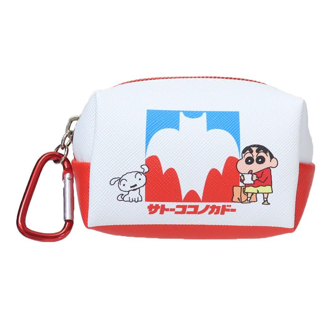 クレヨンしんちゃん アニメキャラクター ミニポーチ カラビナ付きミニポーチ サトーココノカドー