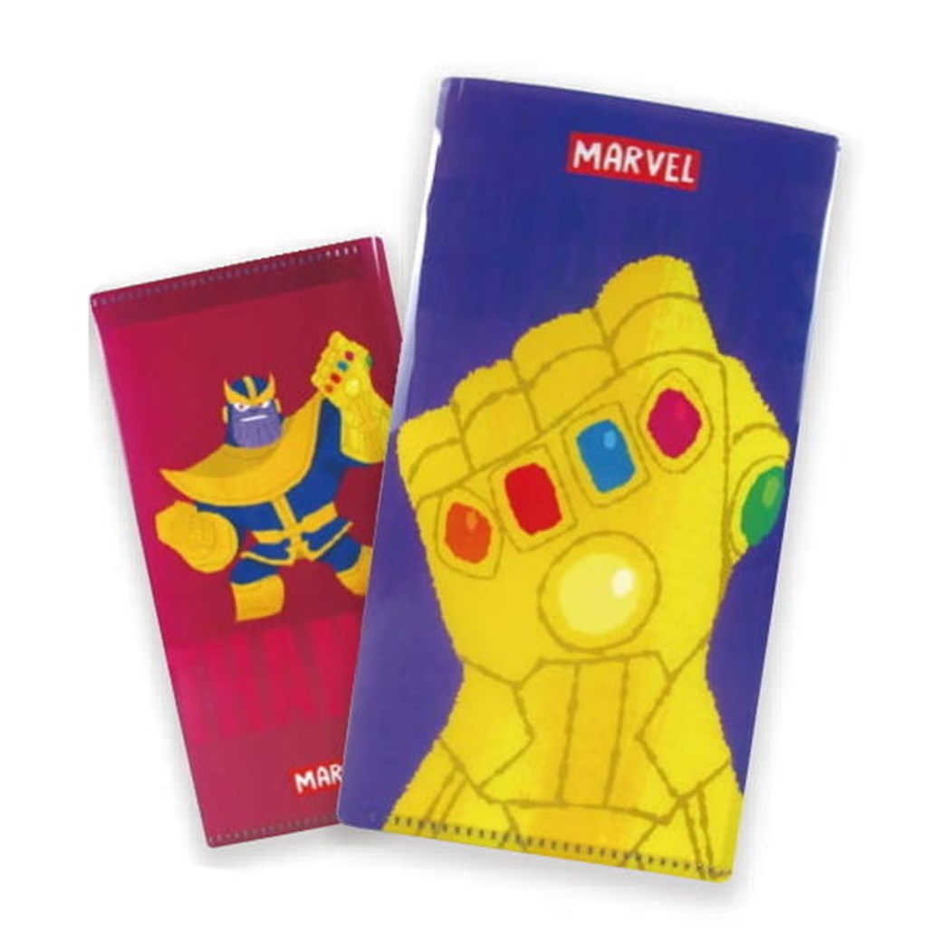 マーベル ミニ ファイル チケットホルダー グリヒル サノス ティーズファクトリー チケットケース プレゼント 男の子 女の